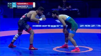 70 kg 1/2 Final - Amirmohammad Babak Yazdanicherati, Iran vs Ramazan Eldarovitch Ramazanov, Bulgaria