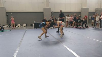120 lbs Cons. Quarters - Kelty Kynaston, Buena Wrestling Club vs Ziva Jansen, Seaside Wrestling Club