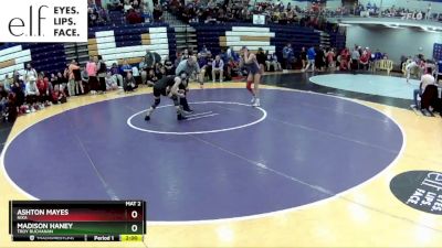 105 lbs. Champ. Round 3 - Ashton Mayes, Nixa vs Madison Haney, Troy Buchanan