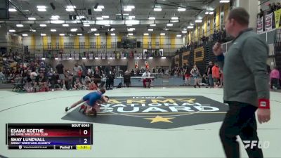 87 lbs Round 3 - Esaias Koethe, Big Game Wrestling Club vs Shay Lundvall, Sebolt Wrestling Academy