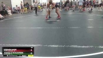 157 lbs Round 7 (8 Team) - Stephen Hayek, Validus WC Gold vs Marcello Scaldaferri, 84 Athletes