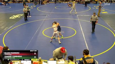 108 lbs Cons. Round 2 - Zander Lombardo, Chautauqua Lake vs Elijah Marrero, Tonawanda