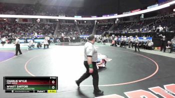 II-102 lbs Cons. Round 4 - Wyatt Sartori, Dansville/Wayland Cohocton vs Charlie Wylie, Port Jervis