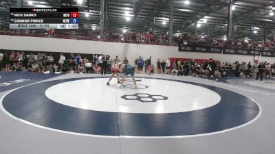 70 kg Cons. Semis - Nick Sanko, New York vs Connor Pierce, NLWC/TMWC