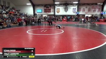 Quarterfinal - Ethan Pieper, Fort Madison Wrestling Club vs Finley Lohmeyer, CHAMPIONS WRESTLING