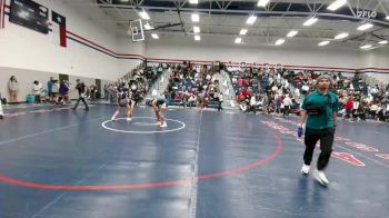 140 lbs Cons. Round 2 - Kylei Gokey, Tecumseh vs Chisom Dijeh, Allen Blue