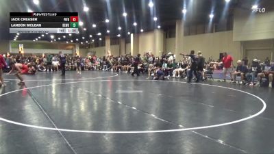 144 lbs Round 2 (6 Team) - Jack Creaser, Florida Pittbulls vs Landon McLean, Blackman WC