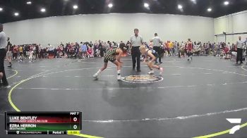 82 lbs Round 5 - Ezra Herron, Beastworks vs Luke Bentley, Mountaineer Wrestling Club