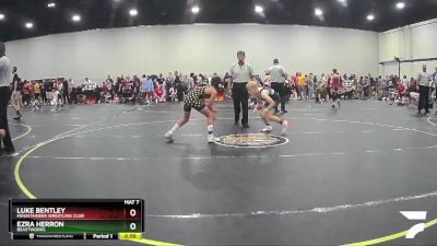 82 lbs Round 5 - Ezra Herron, Beastworks vs Luke Bentley, Mountaineer Wrestling Club