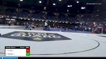 220 lbs Champ. Round 1 - Hunter Hull, Central (Clifton) vs Thomas McNeil, Crystal Lake Central