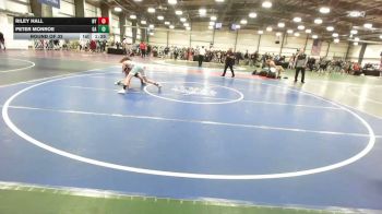 80 lbs Round Of 32 - Riley Hall, NY vs Peter Monroe, GA