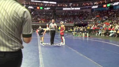 1A-132 lbs Cons. Round 3 - Ryder Eklund, Ogden vs Johnny Cortez, Coon Rapids-Bayard