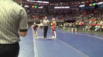 1A-132 lbs Cons. Round 3 - Ryder Eklund, Ogden vs Johnny Cortez, Coon Rapids-Bayard