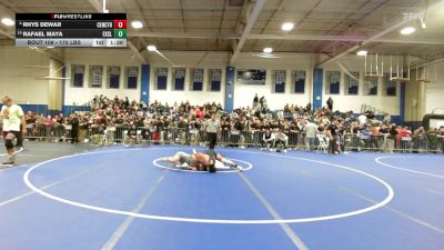 175 lbs Round Of 16 - Rhys Dewar, Central Catholic vs Rafael Maya, Excel Academy