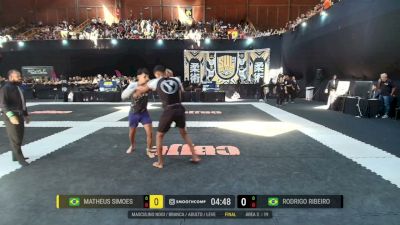 Matheus Simoes vs Rodrigo Ribeiro 2026 CBJJE South American Jiu-Jitsu Championship