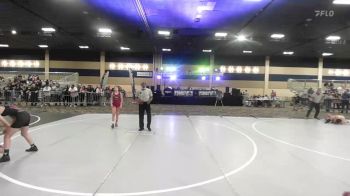 80 lbs Quarterfinal - Regan Kinneman, Thorobred WC vs Miley Aguirre, Threshold WC