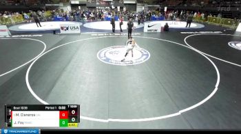 67 lbs Cons. Round 3 - Michael Cisneros, California vs Jacob Fay, Red Bluff Wrestling Club