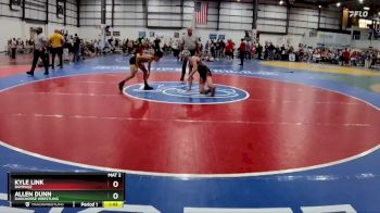 90 lbs 3rd Place Match - Allen Dunn, Darkhorse Wrestling vs Kyle Link, Rampage