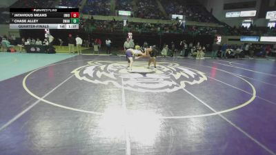 150 lbs Quarterfinal - Jatavious Means, Union County vs Chase Alley, Swansea