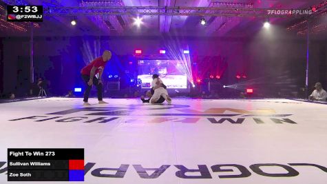 Zoe Soth vs Sullivan Williams 2025 Fight to Win 273