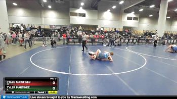 160 lbs Cons. Round 5 - Tyler Schofield, MI vs Tyler Martinez, IL