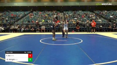 174 lbs Round Of 32 - Young An, Menlo vs Seldon Wright, Old Dominion