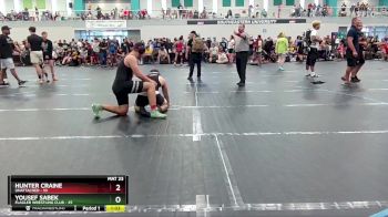 190 lbs Cons. Round 3 - Hunter Craine, Unattached vs Yousef Sabek, Flagler Wrestling Club