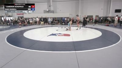 113 lbs Quarters - Cameron Schofield, Franklin Wrestling Club vs Zane Russell, Beastmode Wrestling