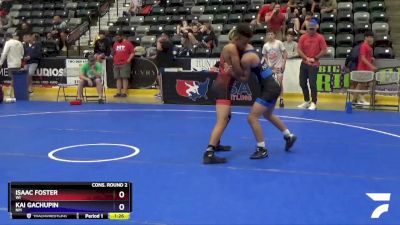 119 lbs Cons. Round 2 - Isaac Foster, WI vs Kai Gachupin, NM