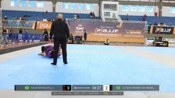 Kaua Meneghelli vs Alyson Do Amaral 2026 PBJJF South American Jiu-Jitsu Championship