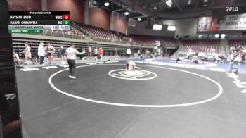 125 lbs 3rd Place Match - Nathan Fish, Western Wyoming Community College vs Julian Orrantia, Barton Community College