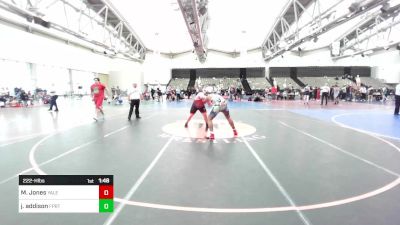 222-H lbs Final - Matt Jones, Yale Street vs Jordan Addison, Freeport