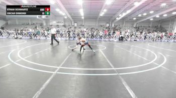 60 lbs Rr Rnd 2 - Ethan Schwartz, All-American Wrestling Club Red vs Oscar Ormond, Ohio Gold