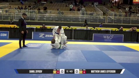 Matthew James Jefferson vs Daniil Zuykov 2025 Pan Jiu Jitsu IBJJF Championship