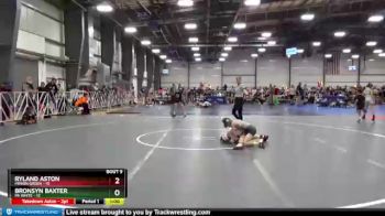 72 lbs Round 3 - Ryland Aston, Minion Green vs Bronsyn Baxter, PA White