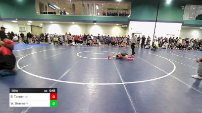 55 lbs Consi Of 8 #1 - Bryson Tanner, NC vs William Draves, PA