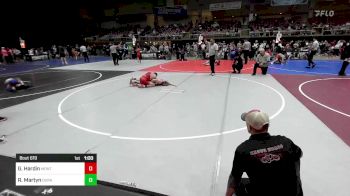 132 lbs Rr Rnd 2 - Gabe Hardin, Montrose Elite vs Ryder Martyn, Durango WC