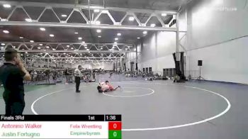 125 lbs 3rd Place - Antonino Walker, Felix Wrestling/young Gunns vs Justin Fortugno, Empire/byram Hills