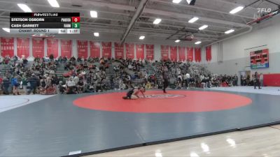 138 lbs Champ. Round 1 - Stetson Osborn, Pagosa Springs vs Cash Garrett, Farmington