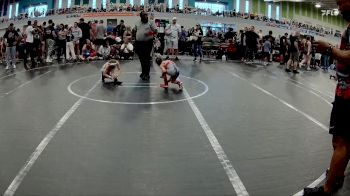 56 lbs Round 2 (6 Team) - Conrad Ball, Misfits United vs Cash Alfau, KONG ELEM