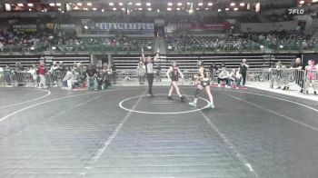 91 lbs Consolation - Sophia Washburn, Lakeland vs Leilanni Huggins, Cja