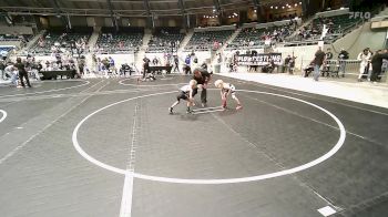 46 lbs Quarterfinal - Bryer Williams, Locust Grove Youth Wrestling vs Christopher Waitkus, Team Tulsa Wrestling Club