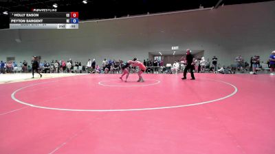 140 lbs Champ. Round 2 - Nina Shelger, TX vs Charlie Kay Kennedy, OK