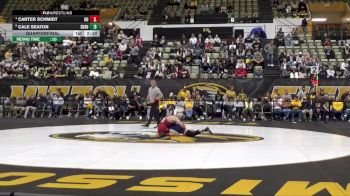 133 lbs Quarterfinal - Cale Seaton, South Dakota State vs Carter Schmidt, Oklahoma