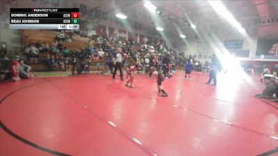 74-81 lbs Round 4 - Dominic Anderson, San Clemente Youth Wrestling vs Beau Johnson, San Clemente Youth Wrestling