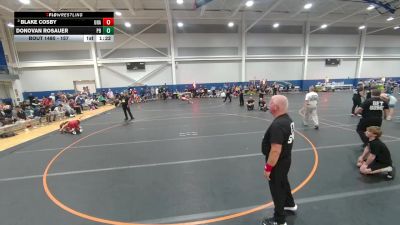 157 lbs Cons. Semi - Blake Cosby, Unattached vs Donovan Rosauer, Unattached