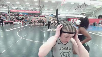 160 lbs Round 4 (12 Team) - Taylor Cutler, Adrian College vs Alberta Lasayo, Felician