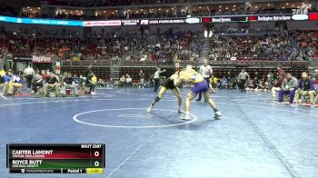 2A-144 lbs Quarterfinal - Carter Lamont, Vinton-Shellsburg vs Royce Butt, Central DeWitt