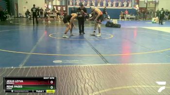 189 lbs Quarterfinal - Rene Pages, Hobbs vs Jesus Leyva, Roswell