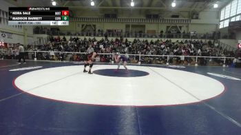 120 lbs 3rd Place Match - Madison Barrett, College Park vs Keira Sale, Northgate